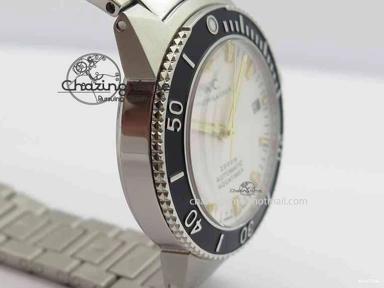 MIROTIME 0204 Aquatimer Automatic SS Noob Best Edition White Dial On SS Bracelet A Lightweight 7251